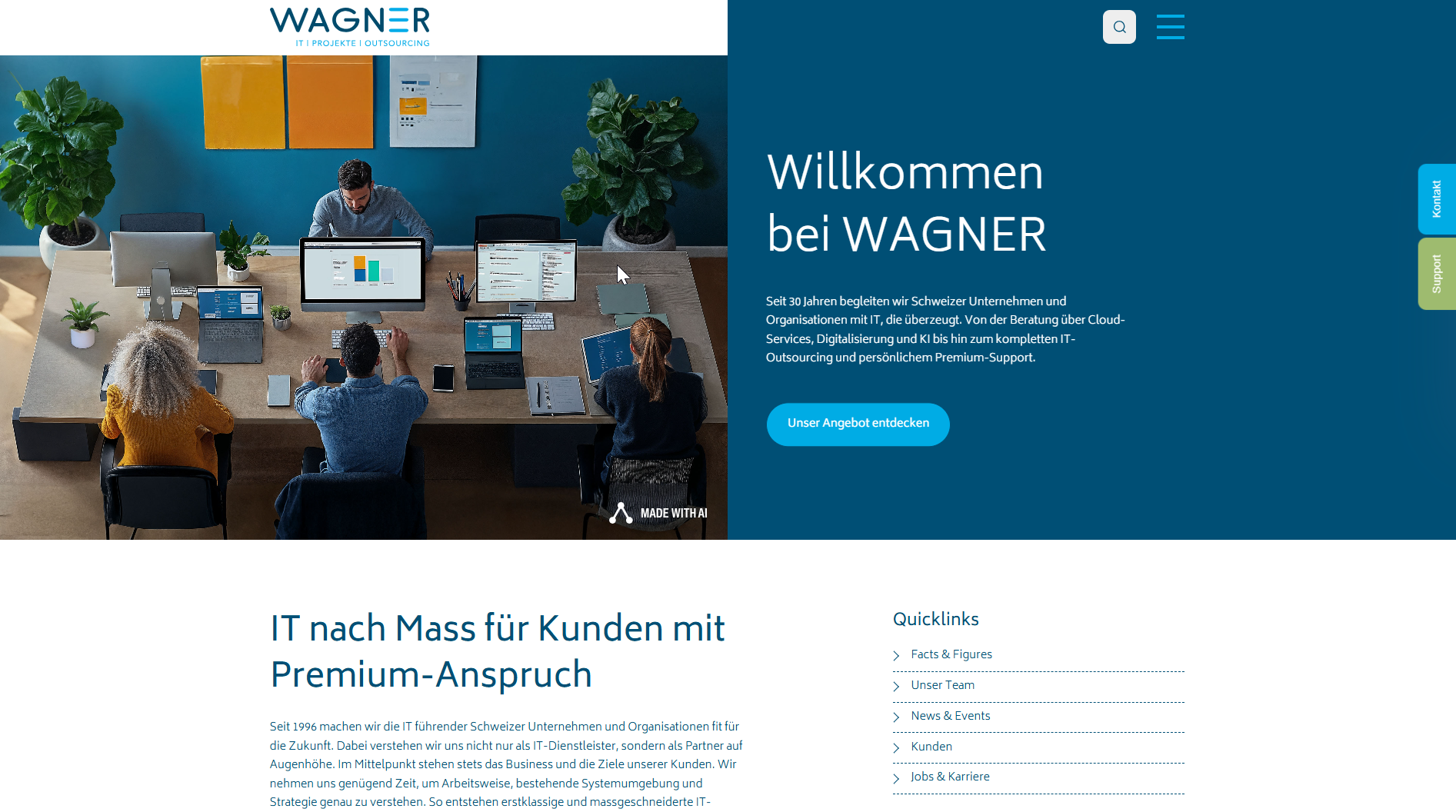 Unsere neue Website: Moderner, schlanker, benutzer­­­­­freundlicher