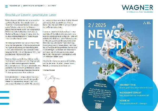 News Flash 2/2025 mit Journey to AI, Microsoft Copilot und Azure AI